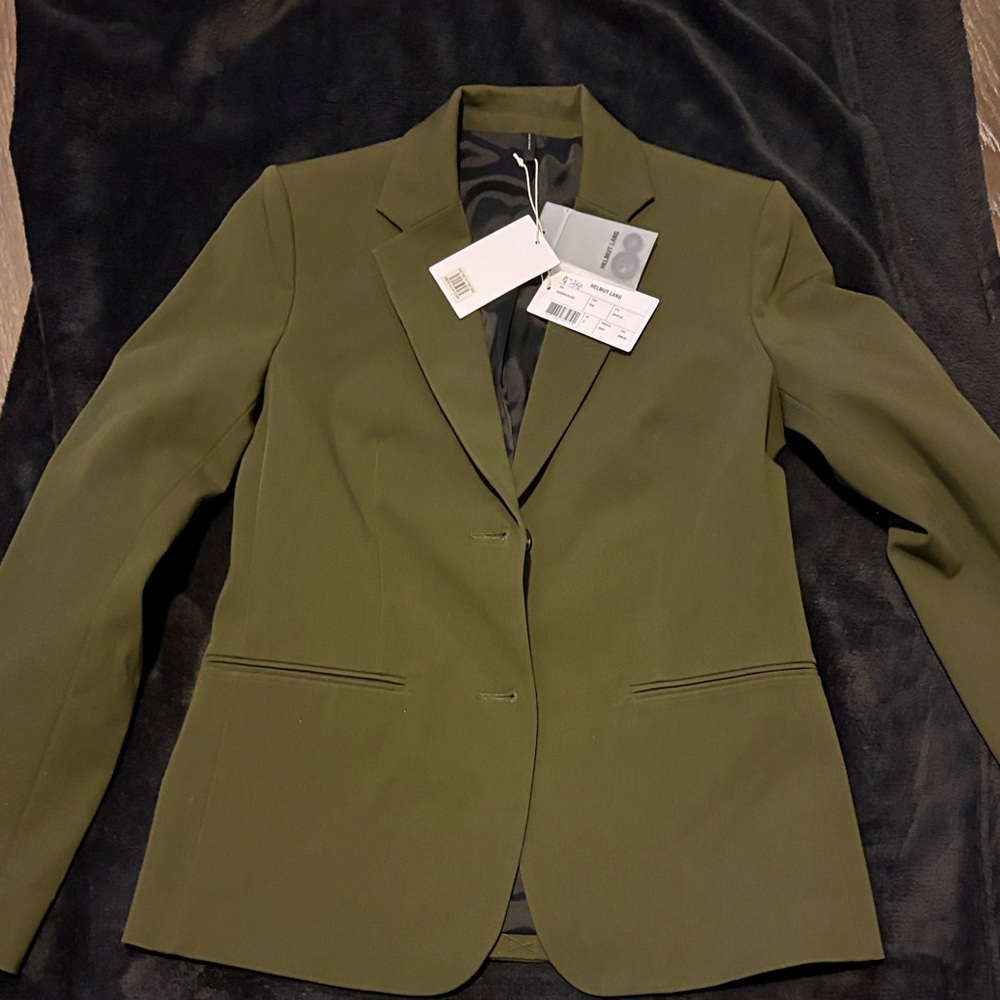 Helmut Lang Khaki Women's Blazer